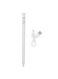 اشتري Stylus Capacitance Universal Capacitive Touching Pen For Android / IOS WYH0001 Silver في السعودية