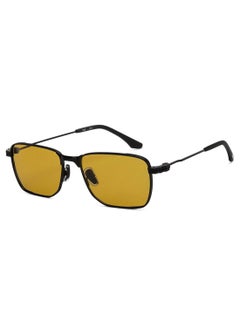 Buy Unisex Polarized Hexagon Sunglasses - LK S16522 - Lens Size: 52 Mm in UAE