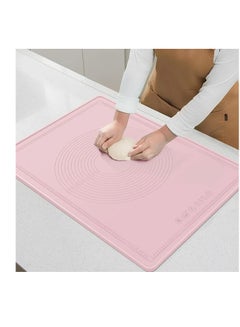Buy Silicone Baking Mat Rolling Kneading Pad Pastry Tool Crepes Pizza Dough Non-Stick Silicone Mat Oven Liner in UAE