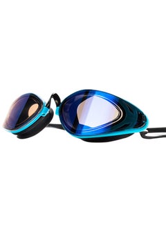 اشتري Premium Electroplating Anti-Fog Adult Swimming Goggles Large Frame, Silicone Seal, and Waterproof Performance في الامارات