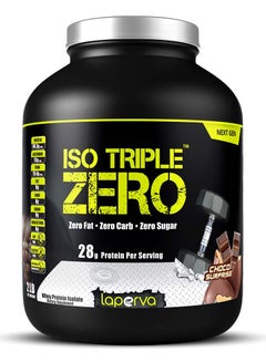 Buy Laperva Iso Triple Zero Next Generation, Supports Muscle Growth and Recovery, Rapidly Absorbed, 0 sugar & 0 carb & 0 fat, Choco Surprise Flavor, 2 Lbs in UAE