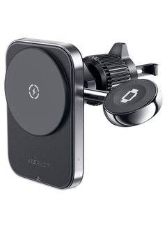 Buy ACEFAST D18 Fast Wireless Charger Car Mount Holder 15W - Black in Egypt
