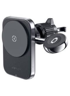 Buy ACEFAST D18 Fast Wireless Charger Car Mount Holder 15W - Black in Egypt