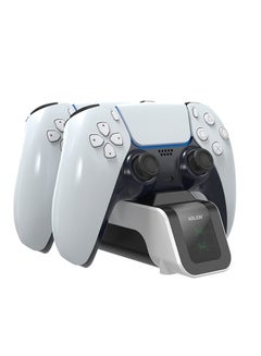 اشتري PS5 Controller Charger for PlayStation 5 Console DualSense Controllers Dock Station في السعودية