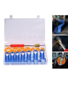 Buy Car Fuel Line Disconnect Removal Tool With Valve Core Remover Tool Kit Compatible With Most Ford/GM/Chrysler/Mazda For AC Fuel Line And Transmission Oil Cooler Line in Saudi Arabia