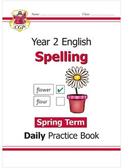 اشتري KS1 Spelling Year 2 Daily Practice Book: Spring Term في الامارات