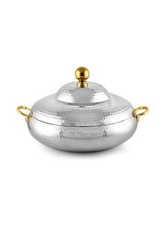 Buy Porto Stainless Steel Casserole Porto  4000mL in UAE