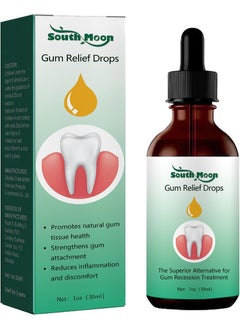 Buy Gum Relief Drops, Oil Pulling for Teeth and Gums, Receding Gums Treatment,Gum Regrowth Drops,Natural Essential Oils Dental Restoration Kit, Easy Gum Restoration in Saudi Arabia