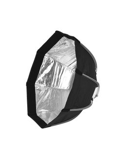 اشتري 55cm Foldable 8-Pole Octagon Softbox with Soft Cloth Carrying Bag Bowens Mount for Studio Strobe Flash Light في السعودية