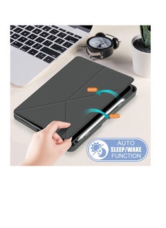 Buy iPad 10.2 Inch 8th Generation (2020) / 7th Generation (2019) 5 in 1 Smart Case with Viewing Angle Soft TPU Silicone Back Cover with Auto Wake/Sleep in Egypt