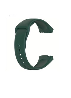 Buy Redmi Watch 3 Active Strap High Quality Silicone Material Padded Press Strap Strong and Durable Green in Egypt