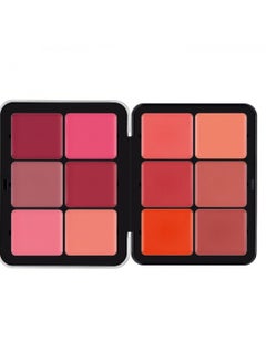 Buy Ultra HD Cream Blush Palette Pink/Orange/Brown in Saudi Arabia