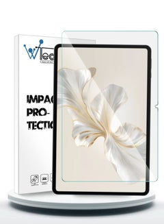 Buy 9H Ultra HD Tempered Glass Screen Protector For Honor Pad 9 12.1 Inch 2023 Clear in UAE