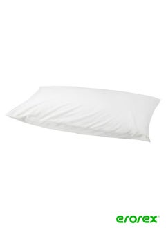 Buy Pillowcase white 50x80 cm in Saudi Arabia