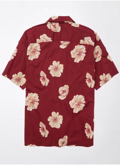 اشتري AE Tropical Button-Up Poolside Shirt في الامارات