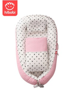 اشتري Portable Baby Crib Bed Set with Quilt and Pillow في الامارات