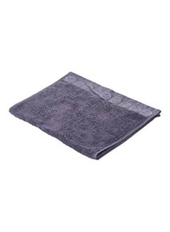 Buy Cotton Bath Towel Grey 100x50cm in Egypt