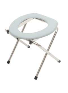 Buy Folding Toilet Mobile Toilet Chair Camping Porta Potty Camping Folding Chairs Raised Toilet Seat Outdoor Stool Foldable Toilet Chair Travel Toilet in Saudi Arabia