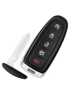 Buy 5 Buttons Uncut key Cover for Ford Edge Escape Explorer Focus Flex Taurus Fusion Lincoln MKS MKT MKX CMX Navigator, Replacement Car Remote Control Key Fob Shell Case in UAE