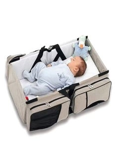 Buy Goolsky 2 in 1 Multi-functional Traveling Baby Sleeping and Diaper Bag With Large Capacity in UAE