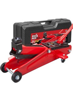 اشتري Hydraulic floor car jack with a capacity of 2.5 tons, equipped with a bag for easy carrying and storage في السعودية