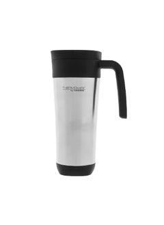 Buy Thermocafe Vacuum Insulated Stainless Steel Travel Mug Silver And Black 20 Oz Gs1500Tri6 in Saudi Arabia