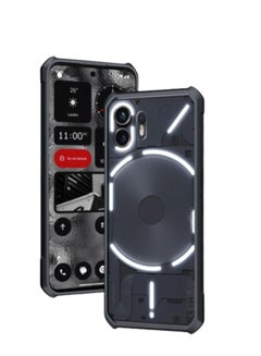 Buy Cover For Nothing Phone 2 Black Shockproof Case in Saudi Arabia