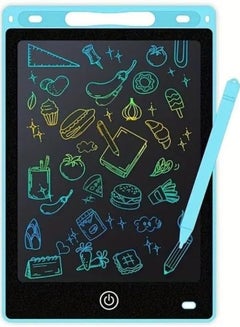 Buy LCD Writing Tablet, Colorful Screen Graffiti Board Drawing Pad, Writing Board, Educational Birth Day Gift, Learning Board, Friendship Day, & Thanksgiving Day Gift (Blue) in UAE