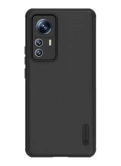 Buy Nillkin Super Frosted Shield Pro Series Cover Case Designed For Xiaomi Mi 12T Pro - Black in Egypt