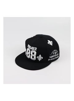 اشتري New Harajuku Cashew Flower Letter Hip Hop Hat في الامارات