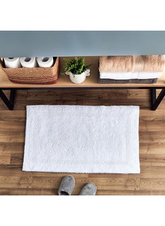 Buy Grand Reversible Cotton Bath Mat 90 x 60 cm in UAE