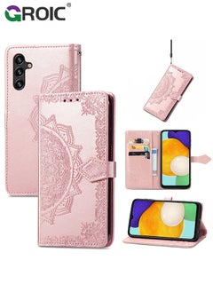 اشتري For Samsung Galaxy S24 Plus 6.6 Inch Wallet Case,Multi-Function Wallet Case, 3 in 1 Stand, Wallet and Galaxy S24 Plus Case, Flip Strap Zipper Card Holder Phone Case with Wristband في الامارات