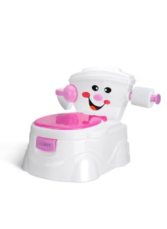 Buy 3 In 1 Kids Portable Potty Training Toilet Cartoon Potty Training Seat Toddler Potty Chair For Baby Boys And Girls Non-slip in Saudi Arabia