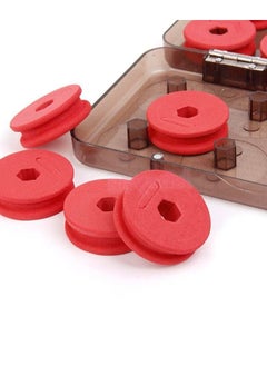 Buy Fishing Foam Spools, 16pcs Winding Board, Wire Winder for Organizer Storage Accessories, Outdoor Goods, Board in UAE