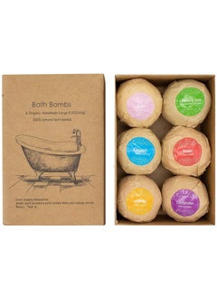 اشتري Bath Bombs Gift Set, Organic & Natural Essential Oil Bath Bombs في الامارات