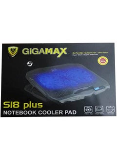 Buy Laptop Usb Cooling Pad S18 Plus With Led Screen in Egypt