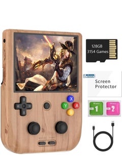 Buy RG405V Retro Handheld Game Console, Unisoc Tiger T618 Android 12 System 4.0 Inch IPS Touch Screen Support 5G WiFi Bluetooth 5.0 with 128G TF Card 3172 Games 5500mAh Battery in UAE