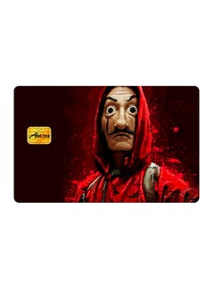 Buy La Casa De Papel #1 Full Debit & Credit Card Skin Sticker (Large Chip) in Egypt