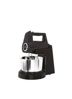 اشتري General Supreme Stand Mixer 5 Speed Hand Mixer 400W Stainless Steel Rotary Bowl 2.5L Dough Maker with Turbo Function Perfect Mixing GS-BM25BM في السعودية