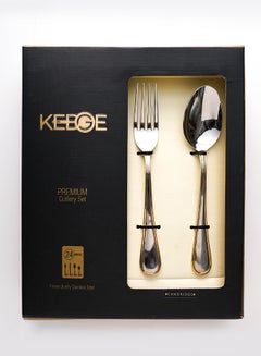 Buy Kedge Cambridge 24 Pcs Cutlery Set (4) in UAE