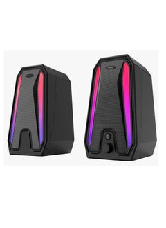 Buy Speaker Laptop/computer Gaming  RGB Lights PT-X10  point in Egypt