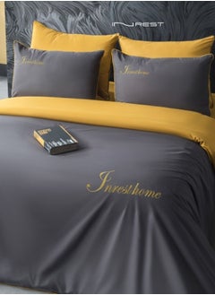 Buy Vina Single Duvet Set (Without Filling) 100% Cotton 4 Pieces in Saudi Arabia