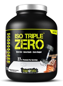 اشتري Laperva Iso Triple Zero Next Generation, Supports Muscle Growth and Recovery, Rapidly Absorbed, 0 sugar & 0 carb & 0 fat, Belgian Choco Peanut Flavor, 4 Lbs في الامارات