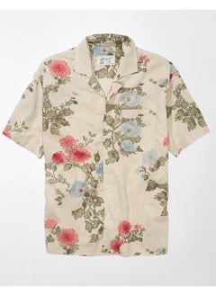 اشتري AE Tropical Button-Up Poolside Shirt في الامارات