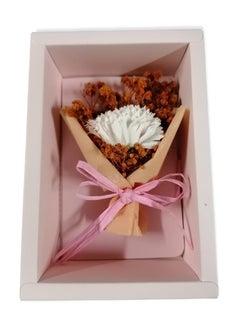 Buy Colorful Rose Flower With Gift Box Multicolour in Saudi Arabia