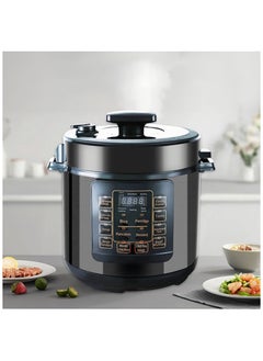 Buy 6L Premium Large Capacity 10 In 1 Multi Functional Digital Electric Pressure Cooker With 24 Hour Delay Timer And Auto Keep Warm Function in UAE