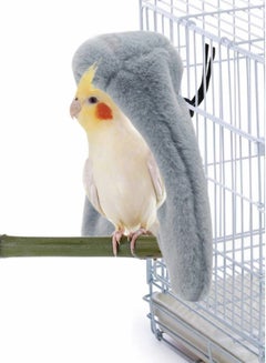 Buy Corner Plush Bird Blanket Cozy Cuddle Nest Hanging Toy Parrot Cage Snuggle Hut Parrot Hanging Hammock Toy in UAE