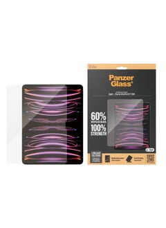 Buy PanzerGlass Screen Protector for Apple iPad Air 13" M2 / iPad Pro 13" M4 2024| Edge to Edge Tempered Glass, Drop & Scratch Protection, Shock Resistant, Anti-FingerPrint, Easy Install - Clear in UAE