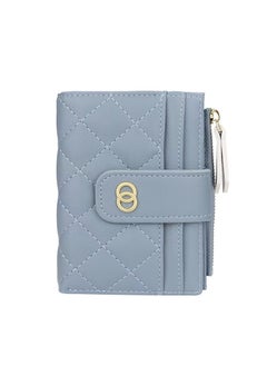 Buy Leather Wallet Blue in UAE