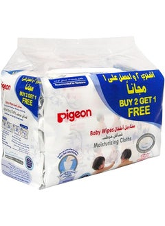 Buy Baby Wipes Moisturizing Clothes 70 Sheet 2 Plus 1 in Saudi Arabia